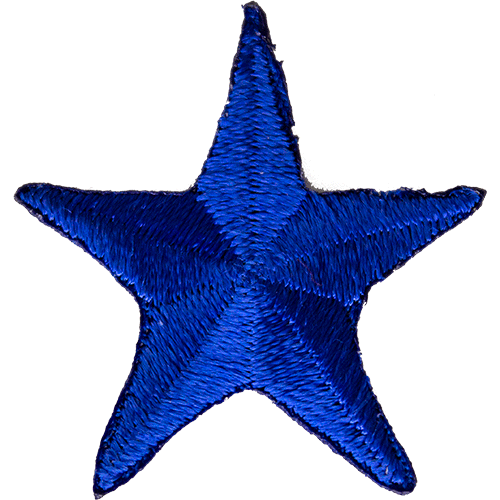 Blue Star Award Patch | Sports Awards for Kids | Hurrah Awards