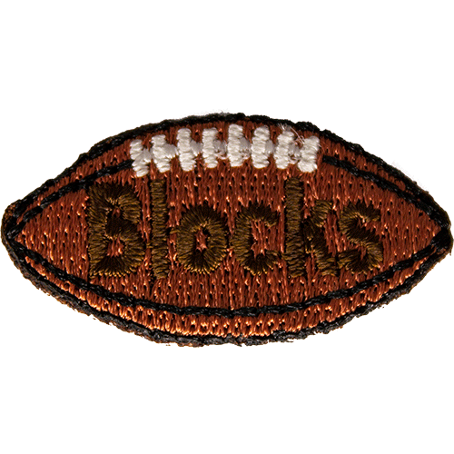 Blocks football award patch football awards for kids hurrah awards