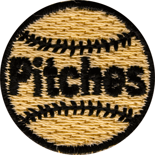 Pitches Baseball Award Patch