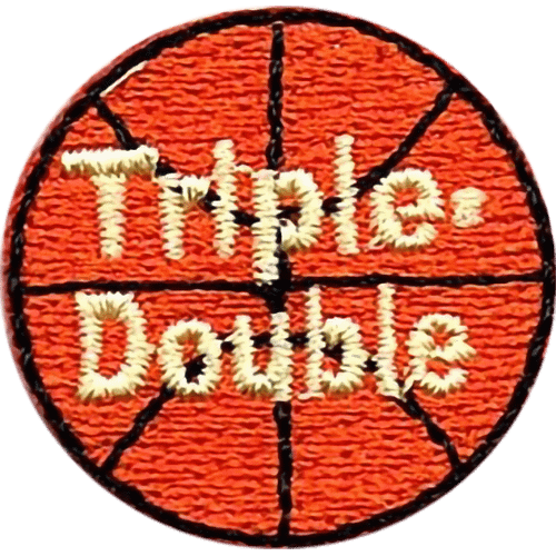 Triple Double Basketball Award Patch Basketball Awards For Kids Triple Double Basketball Award Patch Basketball Awards For Kids